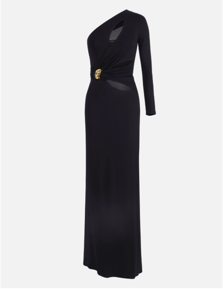 robe longue soirée noir elisabetta franchi