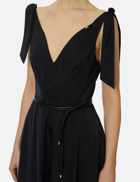 Tubular waist belt refined design