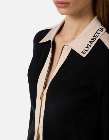 veste maille mode italienne moderne