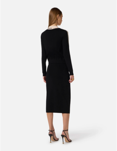 veste elisabetta franchi sport col logo