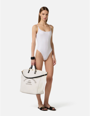 Elisabetta Franchi White Swimsuit