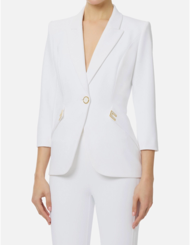 Elisabetta Franchi Crepe Jacket