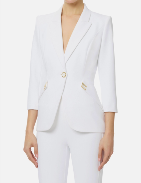 Elisabetta Franchi Crepe Jacket