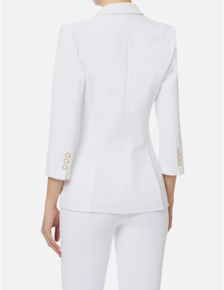 Elisabetta Franchi Logo Blazer Jacket