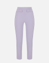 pantalon cigarette lilas femme moderne