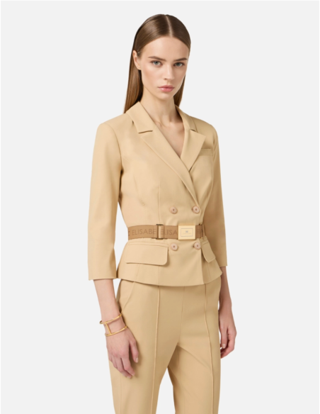 Technical fabric jacket Elisabetta Franchi