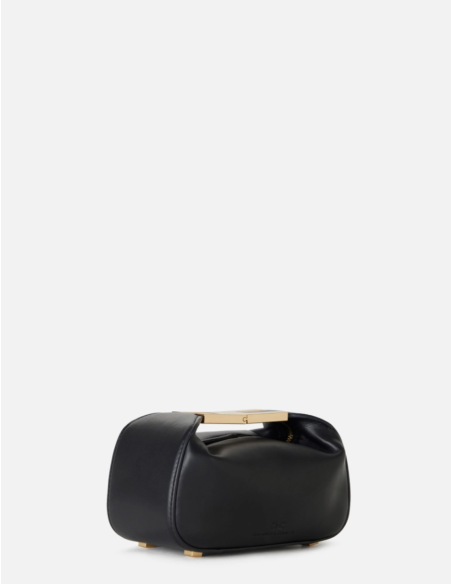 Sac logo Elisabetta Franchi noir