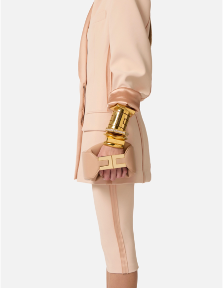 Sac logo Elisabetta Franchi nude