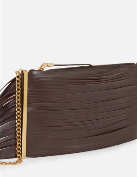 pochette marron elisabetta franchi nice