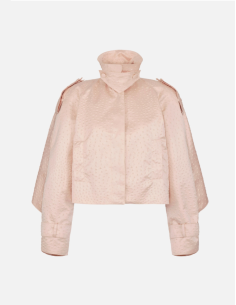 Nude printed jacket Elisabetta Franchi