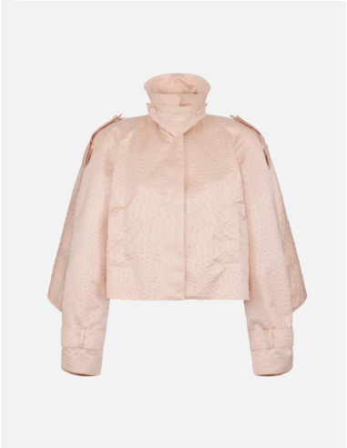 Nude printed jacket Elisabetta Franchi