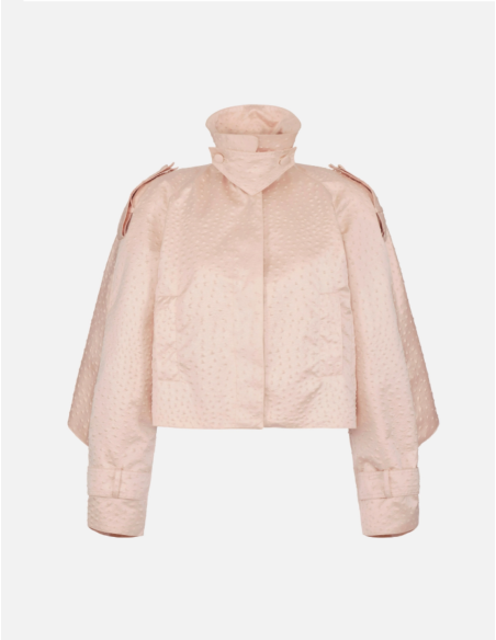 Nude printed jacket Elisabetta Franchi
