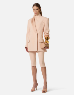 Nude printed jacket Elisabetta Franchi 2