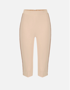 Nude Elisabetta Franchi cropped pants