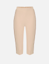 Nude Elisabetta Franchi cropped pants