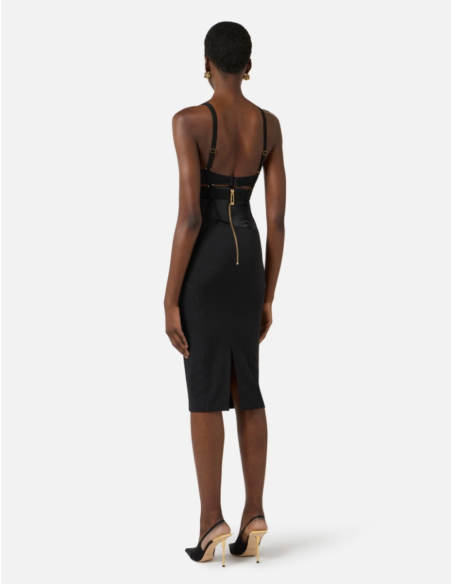 robe effet lingerie femme mode italienne