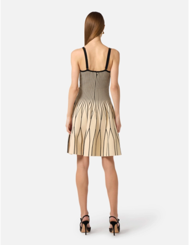 robe été sans manches femme luxe