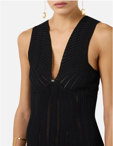 robe maille plage luxe élégant