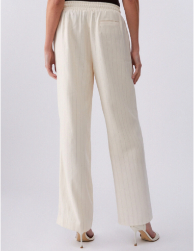 Liu Jo pantalon casual chic rayé