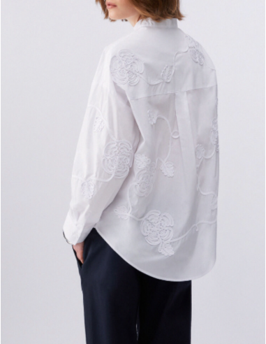 Liu Jo embroidered shirt fashion detail