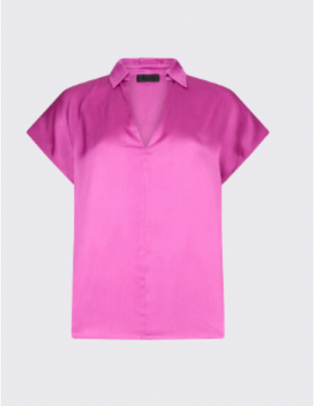 Liu Jo pink satin blouse stylish