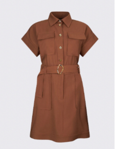 Liu Jo robe tabac style élégant quotidien