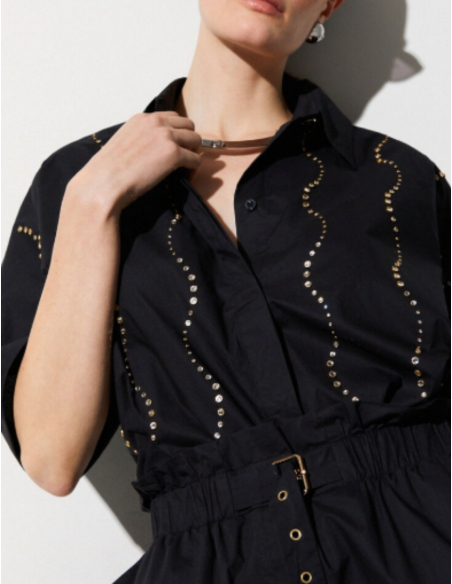 Liu Jo chic rock inspired shirt