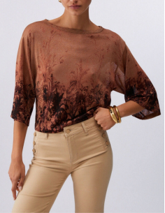 Liu Jo pull marron look tendance 2