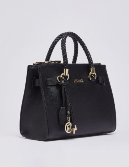 Small satchel bag with charms stylish