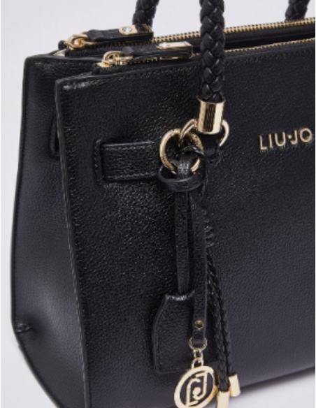 Small satchel detachable strap contemporary look