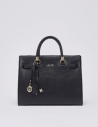 Liu Jo medium satchel black charms