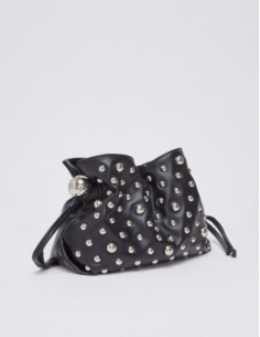 Liu Jo small Riccy bag black studs 2