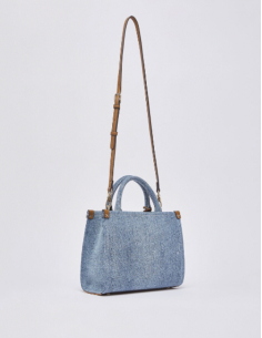 Liu Jo petit sac denim clair 2