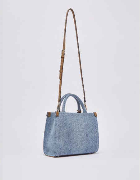 Liu Jo denim bag detachable charms