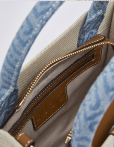 Liu Jo sac jacquard fermeture zippée pratique