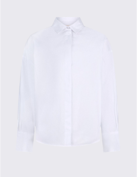 Liu Jo cotton poplin shirt studs