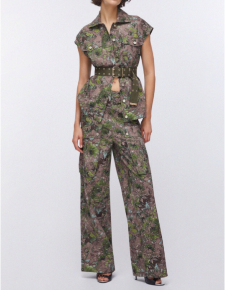 Liu Jo cargo pants women’s outfit