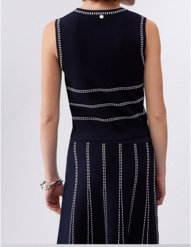 Liu Jo knit top casual chic wear