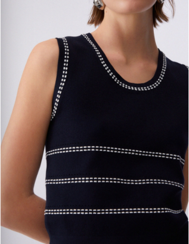 Liu Jo top maille silhouette féminine chic