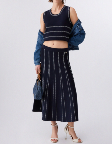 Liu Jo knit top women fashion look