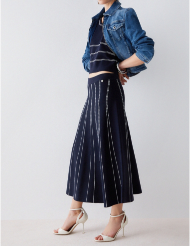 Liu Jo skirt everyday chic outfit