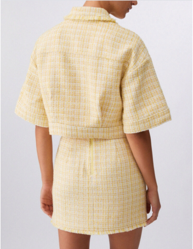 Liu Jo veste bouclette col classique