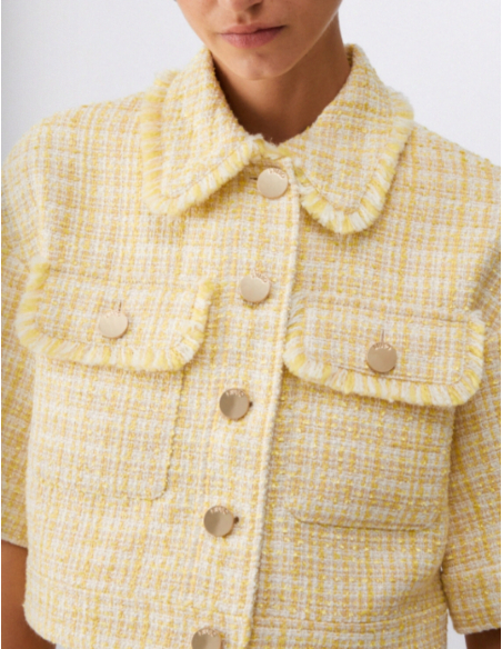 Liu Jo cropped jacket women’s fashion