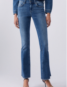 Jean bootcut denim bleu Liu Jo femme 2