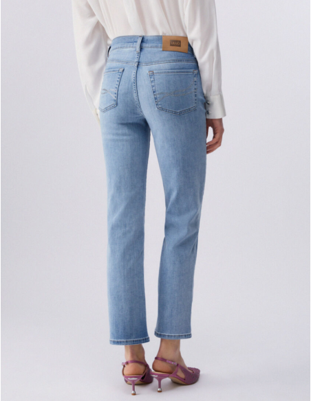 Jean taille confortable mode féminine