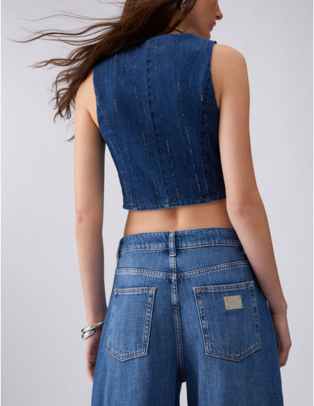 Gilet look casual mode urbain