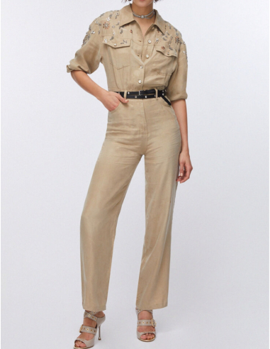 Combinaison fluide tenue été chic