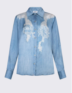 Liu Jo chemise imprimé numérique effet denim