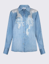 Liu Jo chemise imprimé numérique effet denim