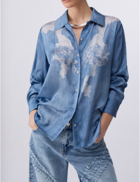 Liu Jo women printed fashion shirt